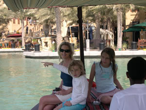 Lyn with her daughters Emma and Alexandra