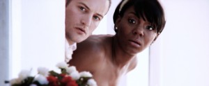 Billed as South Africa’s biggest comedy  yet, Tyrel Meyer and Astara  Mwakalumbwa, star in I Now Pronounce  You Black and White. (Image: www.inowpronounceyoublackand white.com)