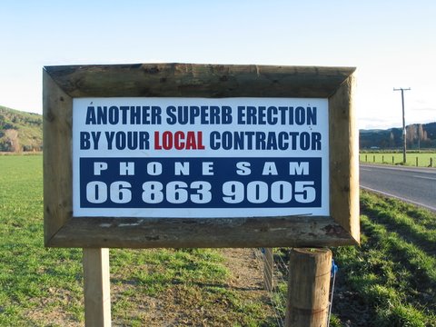 Another super erection by your local contractor