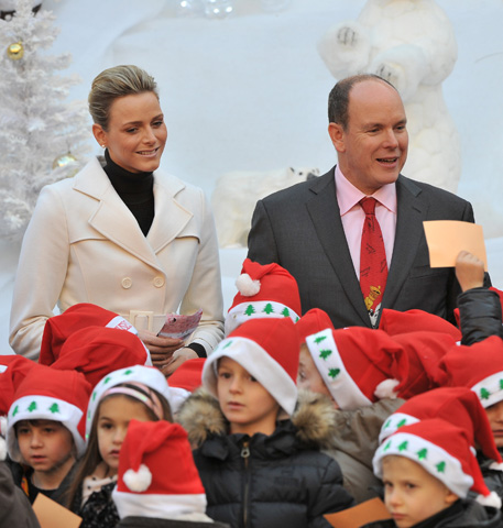 Christmas for the Monegasques children at the Monaco Palace
