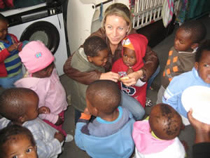 Amanda Tsinonis in South Africa