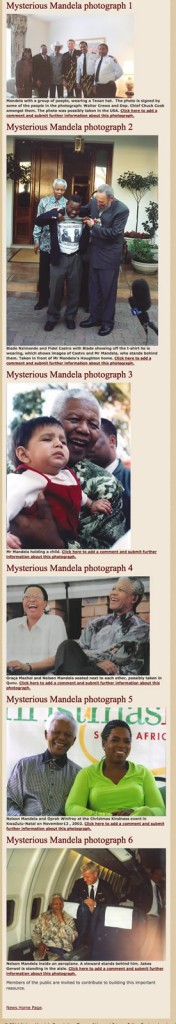 Mystery Nelson Mandela Photos