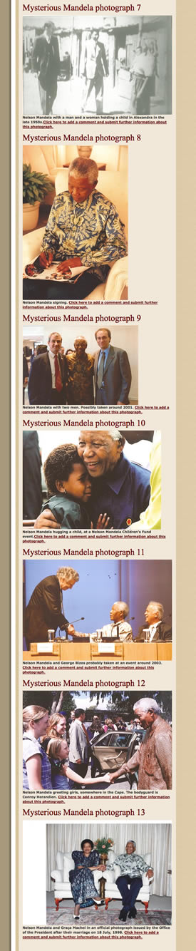 Mystery Nelson Mandela Photos 2