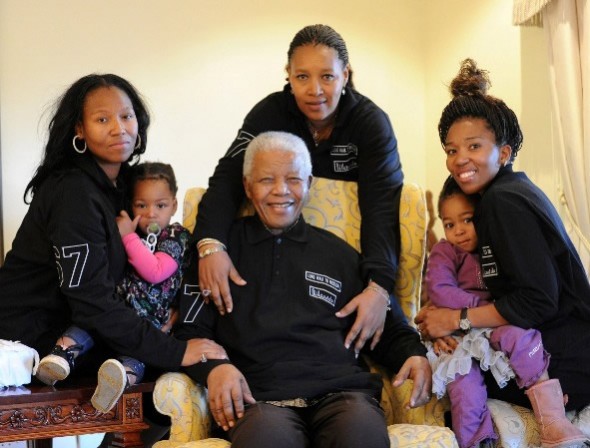 Nelson Mandela's Birthday Photo