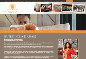 Oprah Winfrey Leadership Academy for Girls website