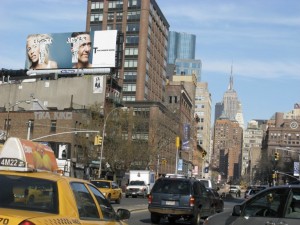 Die Antwoord on NYC billboard