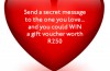 Send a Secret Valentine and you could win a gift voucher for someone special in South Africa