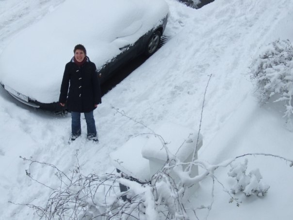 Snow in London