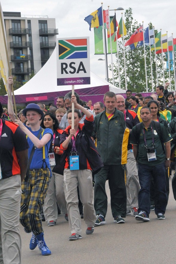 South African PARALYMPICS 2012