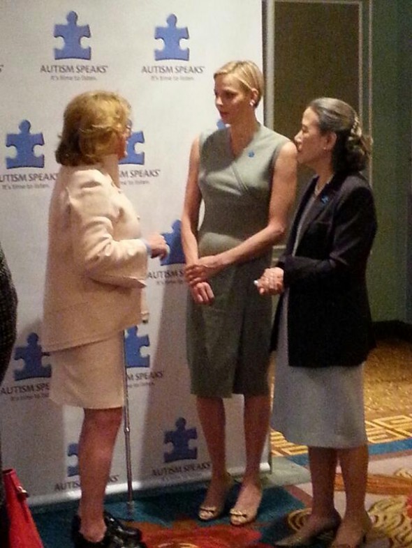 Charlene Wittstock in New York at Autism Speaks event