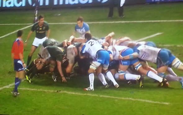 Springboks versus Scotland