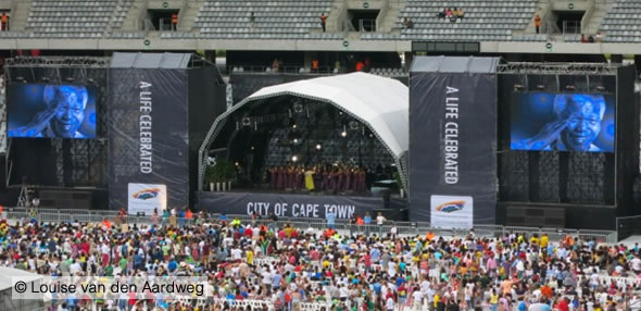 Cape Town Stadium, Nelson Mandela Memorial