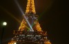 Nelson Mandela tribute at the Eiffel Tower in Paris, France