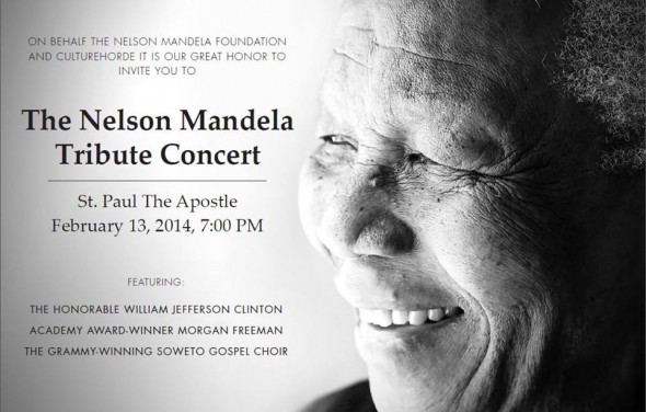 Nelson Mandela Tribute Concert in New York