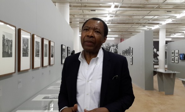 "The exhibition emerges at a very important juncture of the history of South Africa," said curator Okwui Enwezor of his Rise and Fall of Apartheid photographic exhibition, which was times to coincide with the country's celebrations of 20 years of freedom. (Image: Lucille Davie)