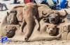 Durban Beach Sand Art