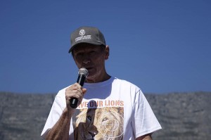 Chris Mercer organiser of the March in Cape Town