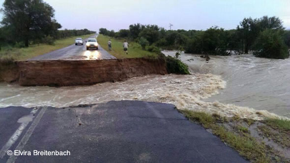 Lephalale roads flooded