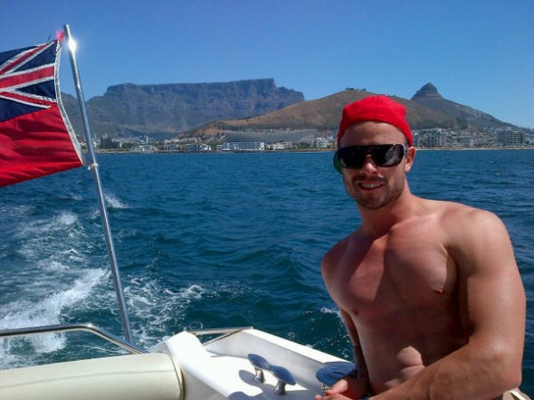 Oscar Pistorius in Cape Town