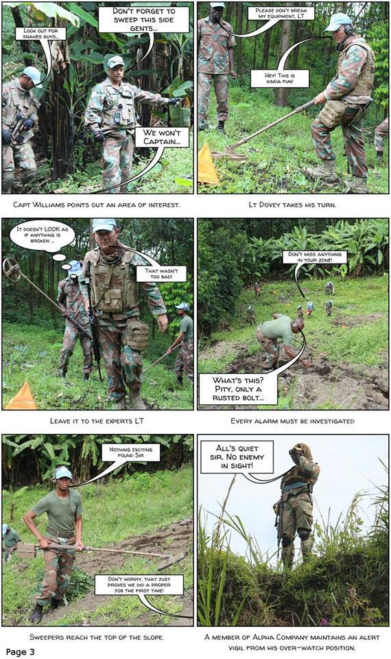 Sweeping Exercise in DRC
