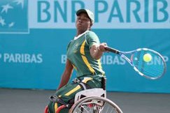 South African wheelchair tennis star Kgothatso "KG" Montjane (Photo: University of Pretoria) 