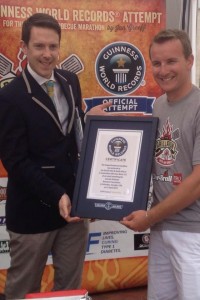 Jan Greeff - official world record holder!