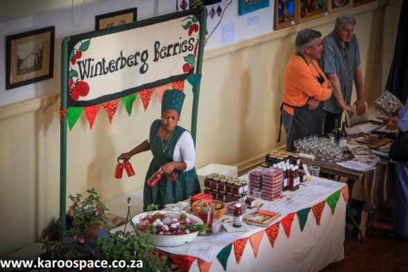 Winterberg berries stand at the Bedford Food Fest.