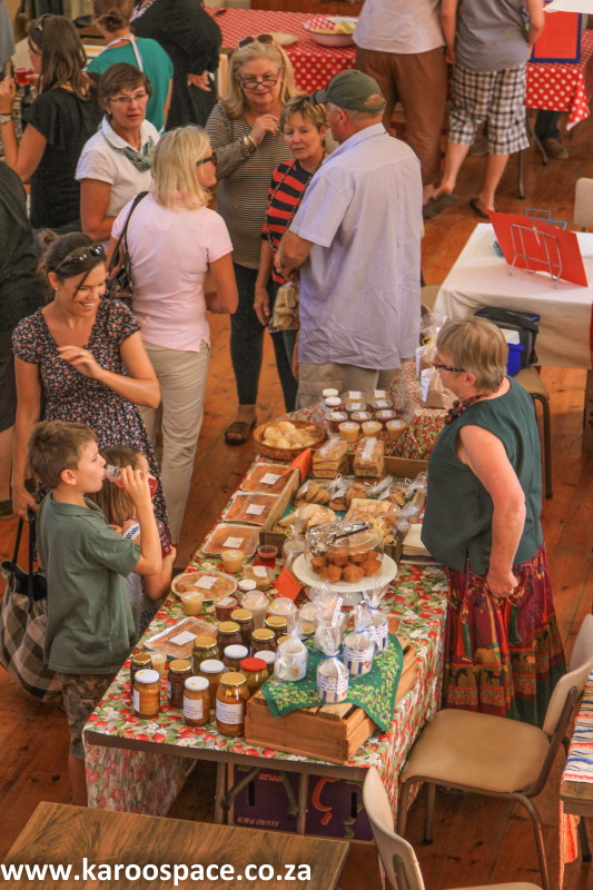 Karoo food festivals – a great chance for locals and visiting foodies to meet.