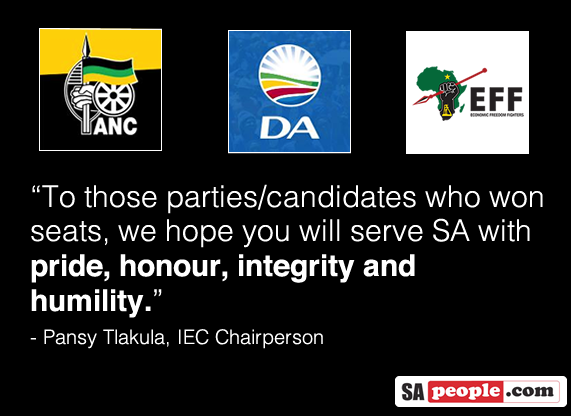 SA Election Winners