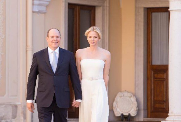 Princess Charlene and Prince Albert are expecting their first child.