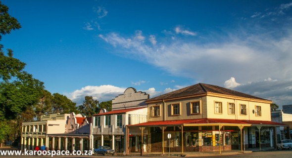 Some shops are located in the most glorious old buildings.