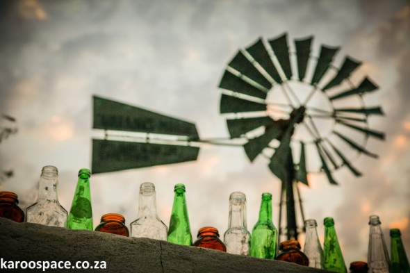 The iconic windpump in the Upper Karoo town of Williston.