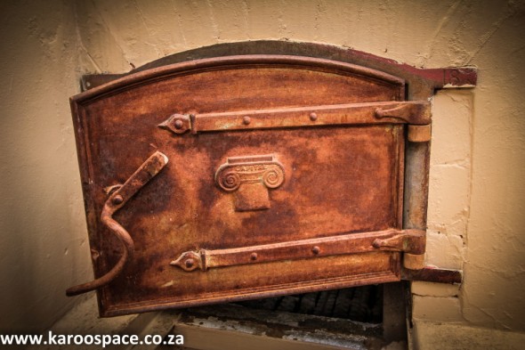 The original oven where Nannie Greyvensteyn first baked her rusks.