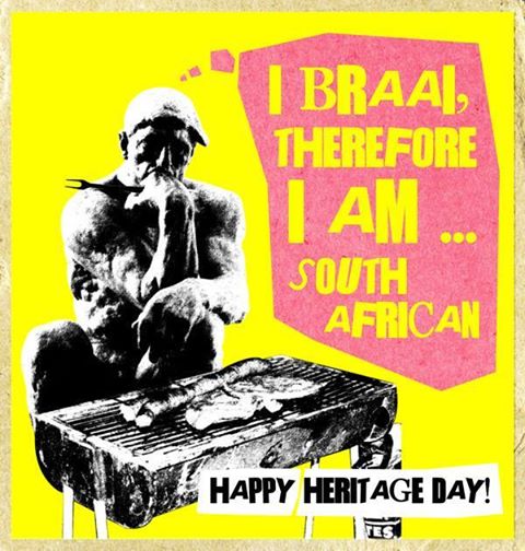 I braai therefore I am...South African