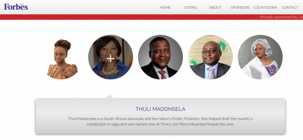 How to Vote for Thuli Madonsela