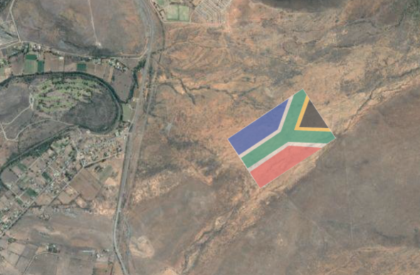 The Giant Flag, South Africa