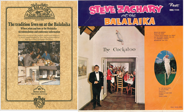 Old flyers from the Balalaika