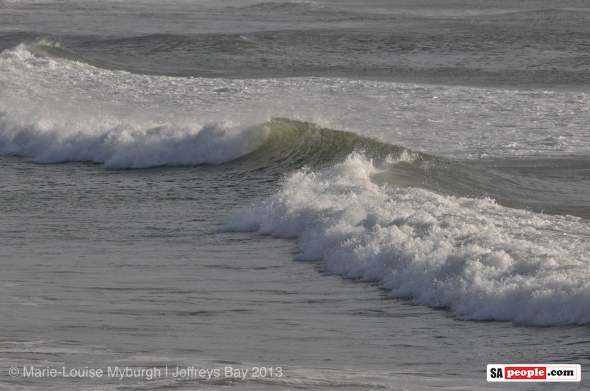 Fatal Rip currents @ Jeffreys Bay,  Jan 2103. Photo: Marie-Louise Myburgh
