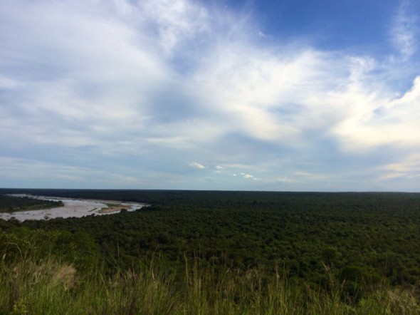 Bush TV” at Olifants River, Kruger National Park