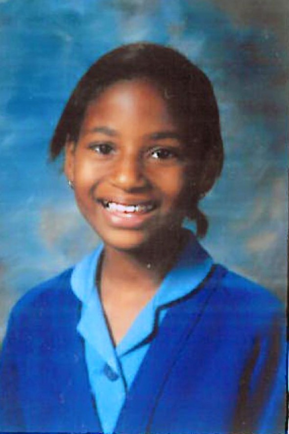 Schoolgirl photo of Miss South Africa
