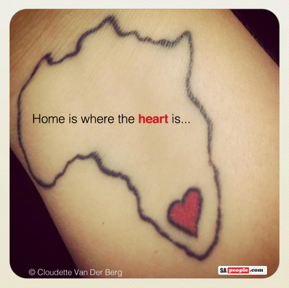 Home is where the heart is...South Africa