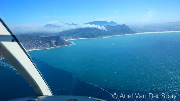 Cape Fire from the air. Photo: Anel Van Der Spuy