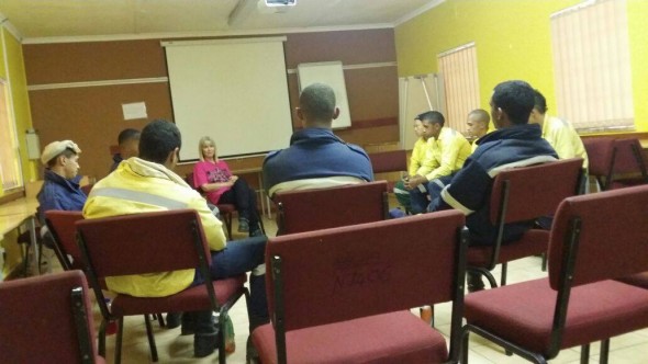 Counselling for Mamre and Cata fire fighters who were working at Cape Point fire.