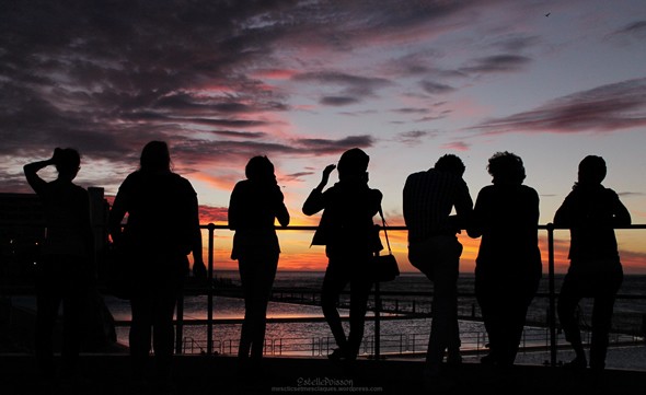 Sunset in Sea Point, Cape Town