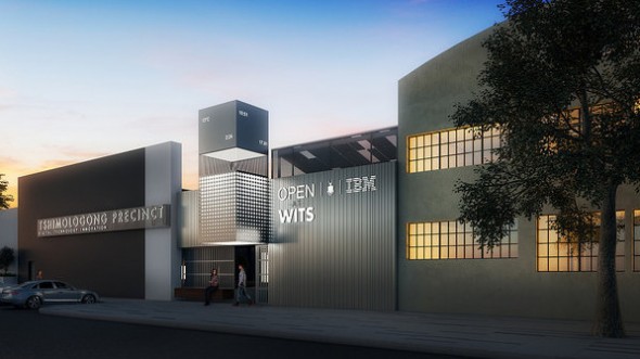 Artist’s impression of the tech innovation hub in Johannesburg. 