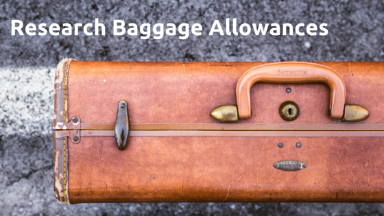 Research Baggage Allowances
