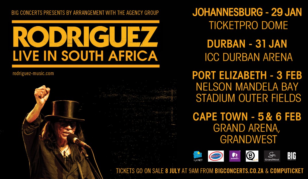 Rodriguez South African Tour Dates