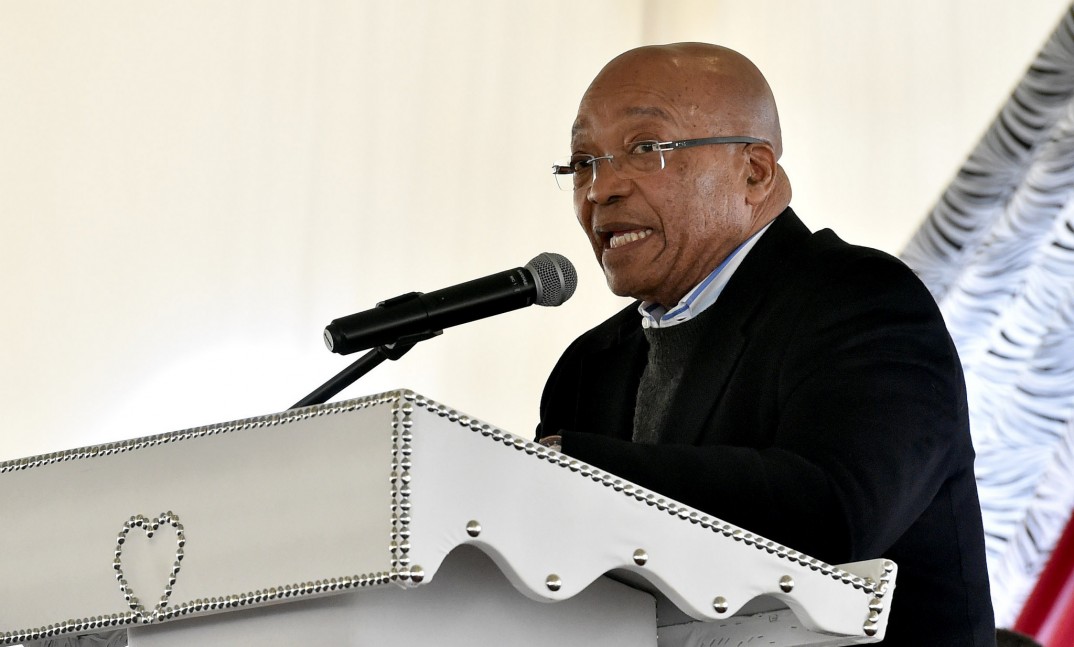 President Jacob Zuma addresses the 7th Inkosi Matomela Heritage Day celebration in Greytown. (Photo: GCIS)
