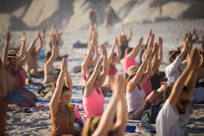 Yoga Hands Up