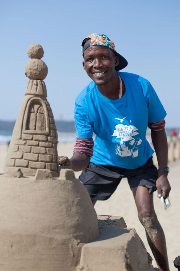 Sand Artist Thembinkosi South Africa